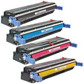 Compatible HP C9730A, C9731A, C9732A, C9733A Full Set of Toner Cartridges 